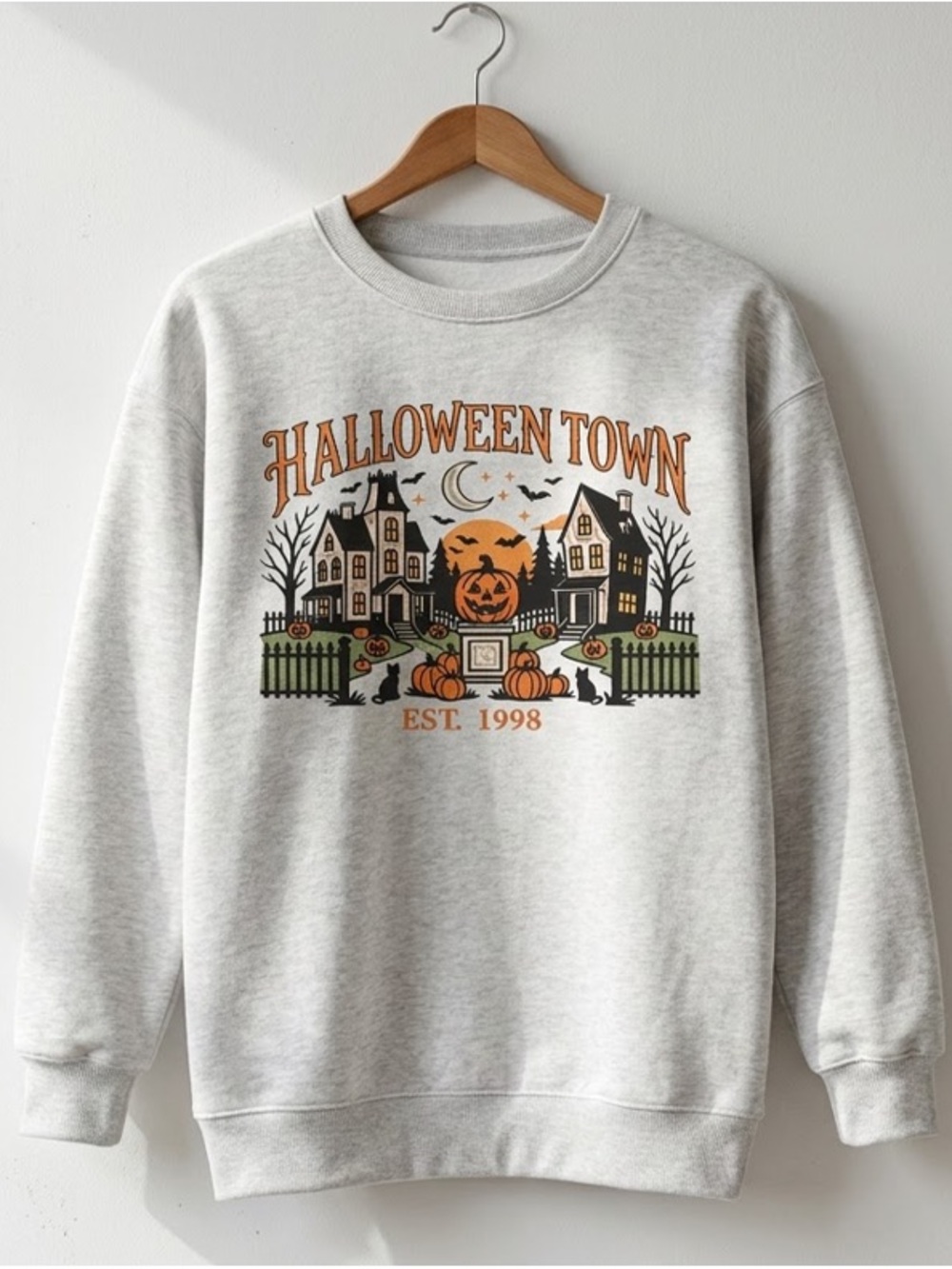 HalloweenTown Sweatshirt, Spooky Village Shirt